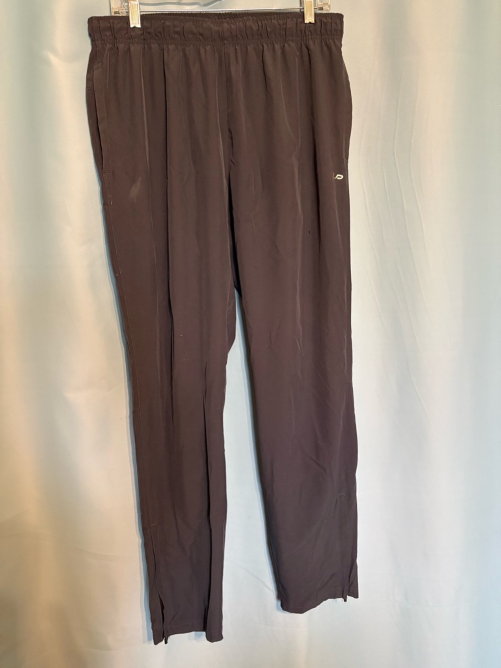 Men's Gray Athletic Track Pants